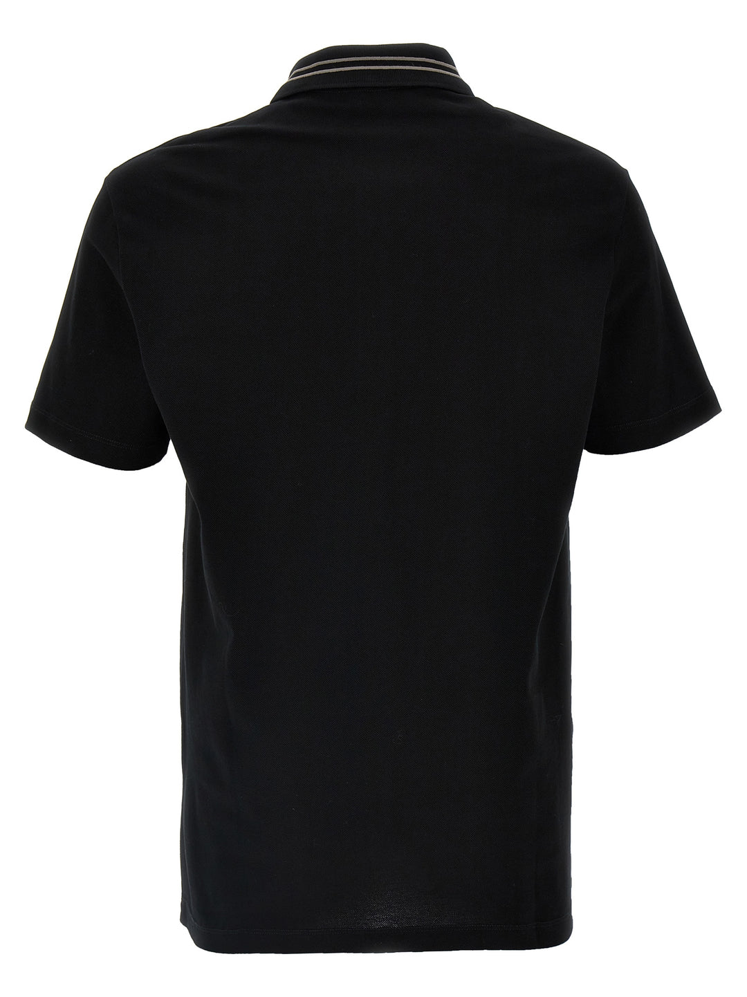 Versace Medusa Embroidery Polo - Nero | b3650d85258ab57cb8fefb2a693ea12b76ac9c40