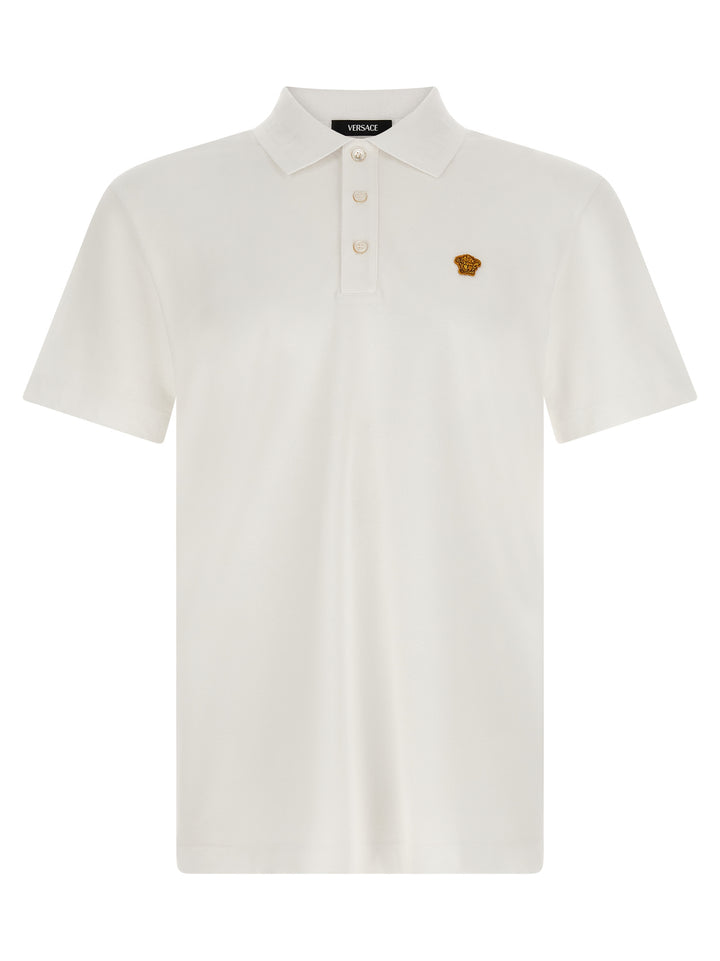 Versace Medusa Polo - Bianco | 248143787f9482428d99224098ef3d3bb2d8a6c9