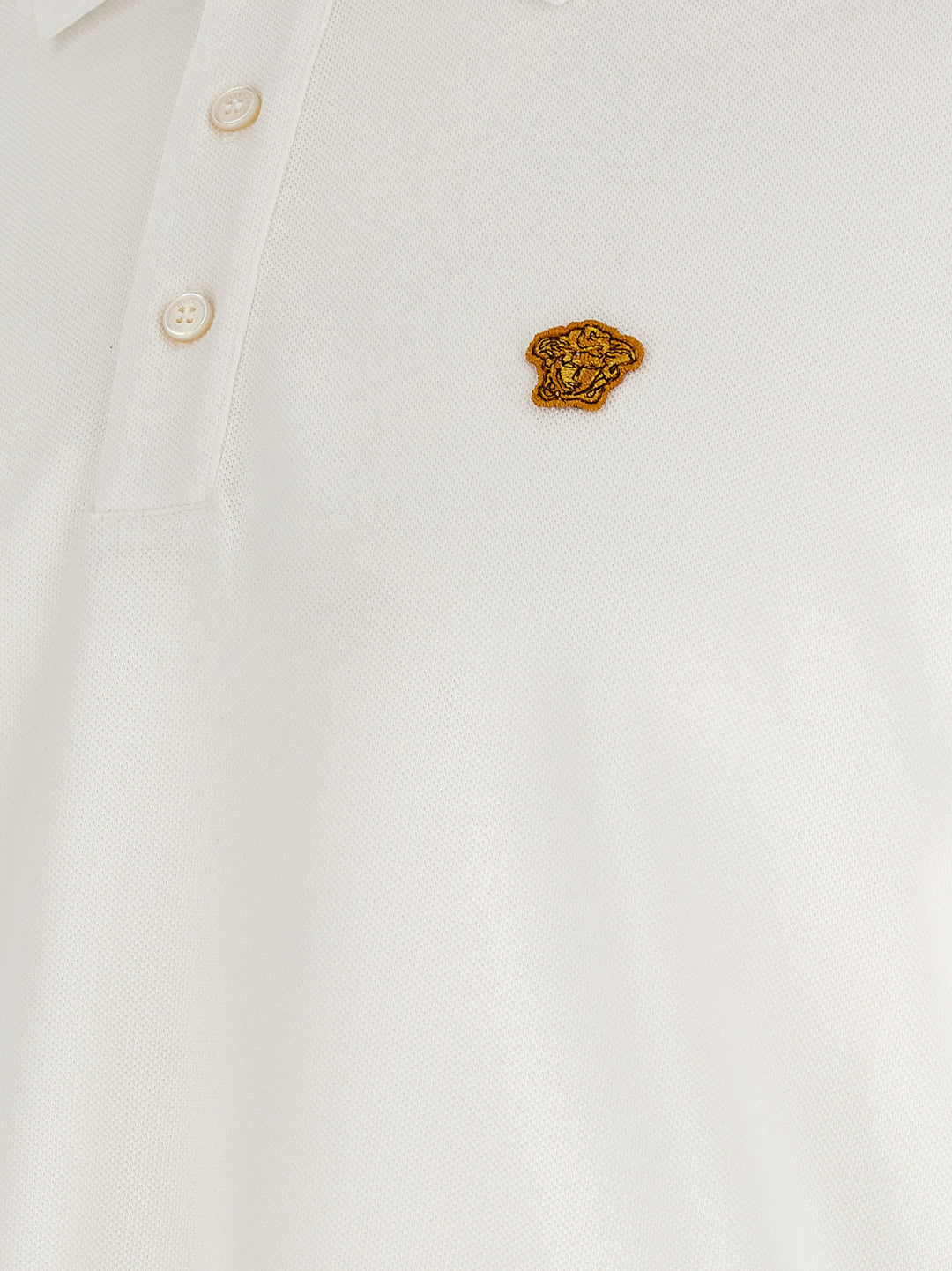Versace Medusa Polo - Bianco | 3659f891ebb15dd586d654aff009c32e3e710b60