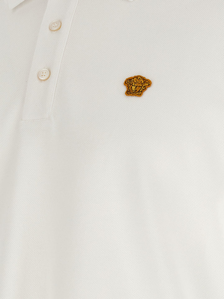 Versace Medusa Polo - Bianco | 3659f891ebb15dd586d654aff009c32e3e710b60
