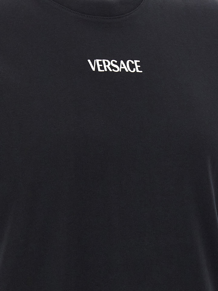 Versace Versace Logo T shirt - Nero | 7cb8d4b0b43e9e5c683491c713c89f5852b35954
