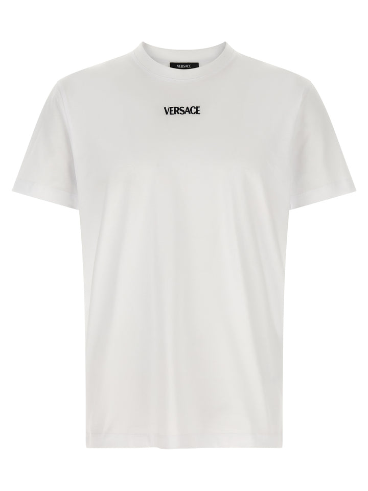 Versace Versace Logo T shirt - Bianco | b22fd37f356e5bd20f42f0af741578f153a211f8