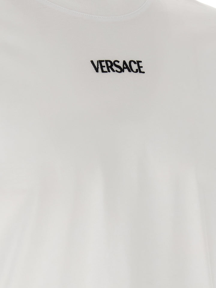 Versace Versace Logo T shirt - Bianco | f9e71908ae0a55f8ca4fb2baddb9498dfdd7c362