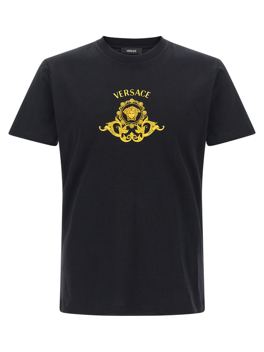 Hall Of Heroes Crest T Shirt Nero