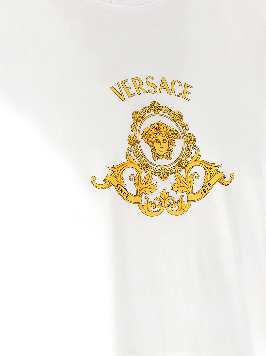 Versace Hall Of Heroes Crest T shirt - Bianco | b9bac67c4ae751958920cda46e6c2959b4c1fc30