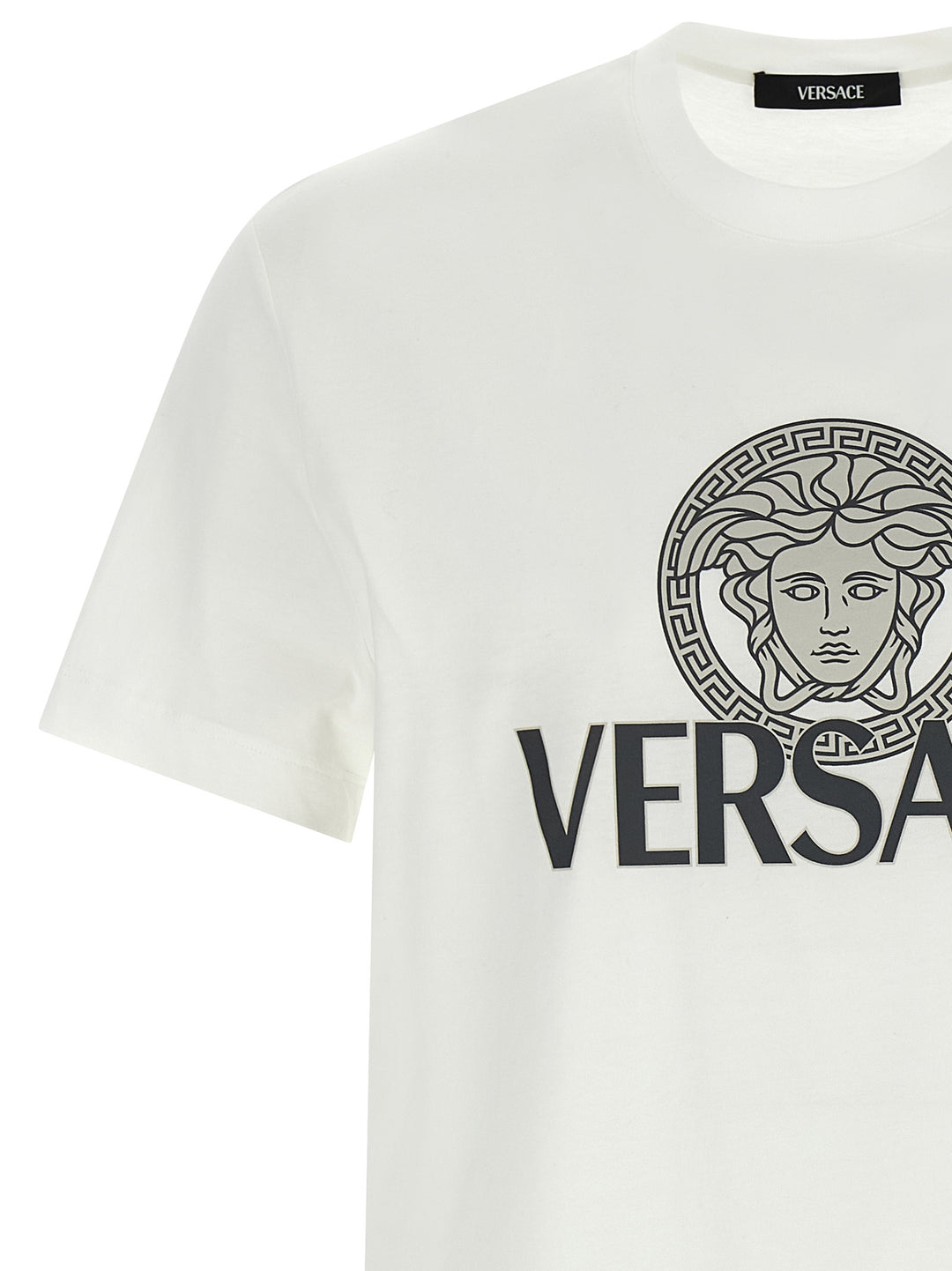 Versace Medusa T shirt - Bianco/Nero | ad1d5f99c82436d13cdb4c78fcca3bb8a5408240