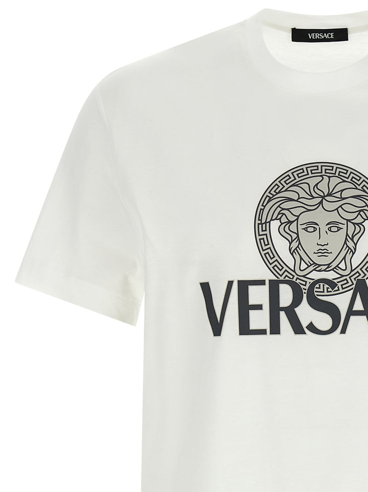 Versace Medusa T shirt - Bianco/Nero | ad1d5f99c82436d13cdb4c78fcca3bb8a5408240