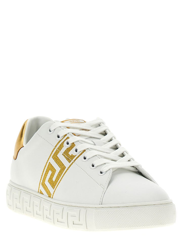 Versace Greca Sneakers - Oro | 54f12ebf12e3ad0f3e56b07eed0212b270e1ac7a
