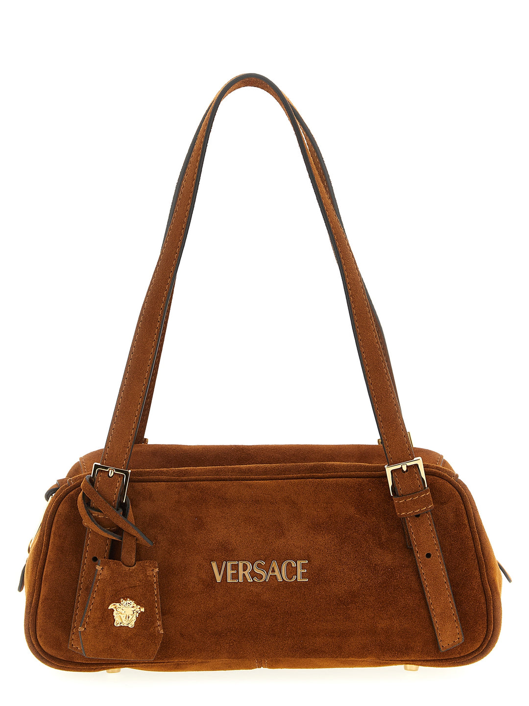 Versace Versace Tag Borse a Spalla e Tracolla - Marrone | fe4fb2823b7a41162924d5236f99e3edc37b2f13