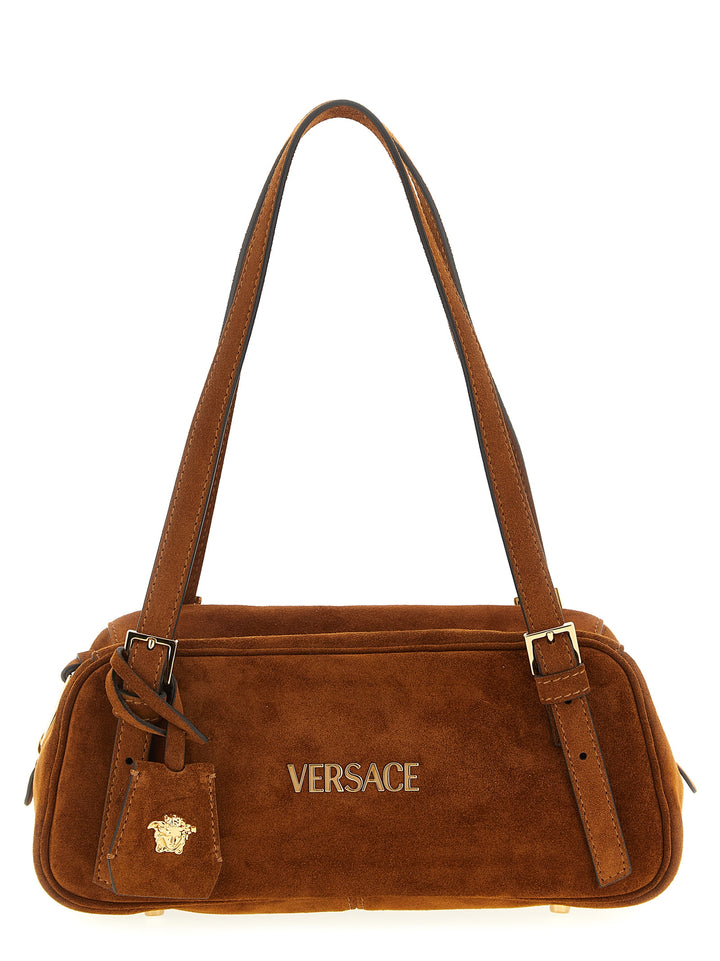 Versace Versace Tag Borse a Spalla e Tracolla - Marrone | fe4fb2823b7a41162924d5236f99e3edc37b2f13
