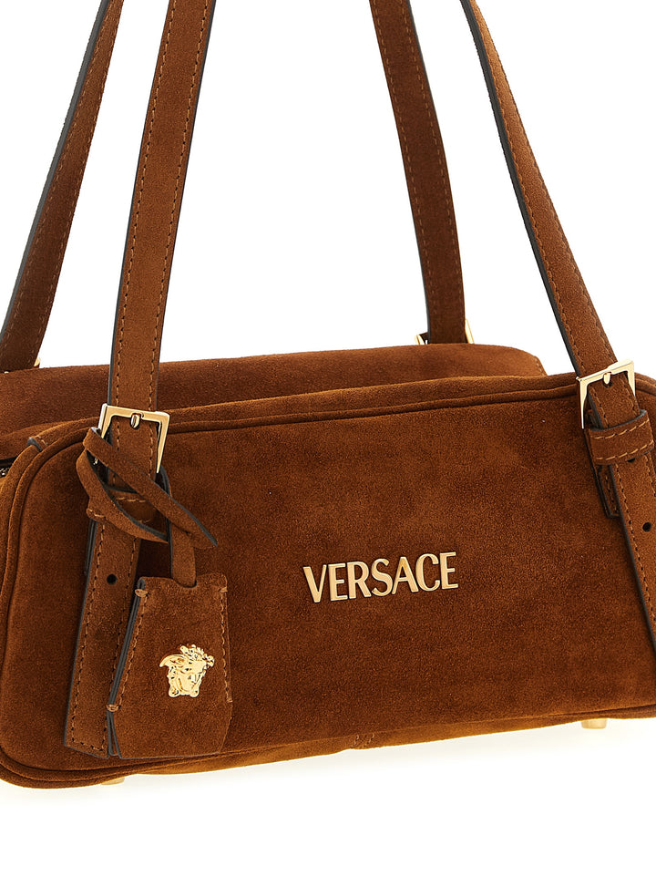 Versace Versace Tag Borse a Spalla e Tracolla - Marrone | 4b518c956972eaeda7dafe56cace4e16bcb16609