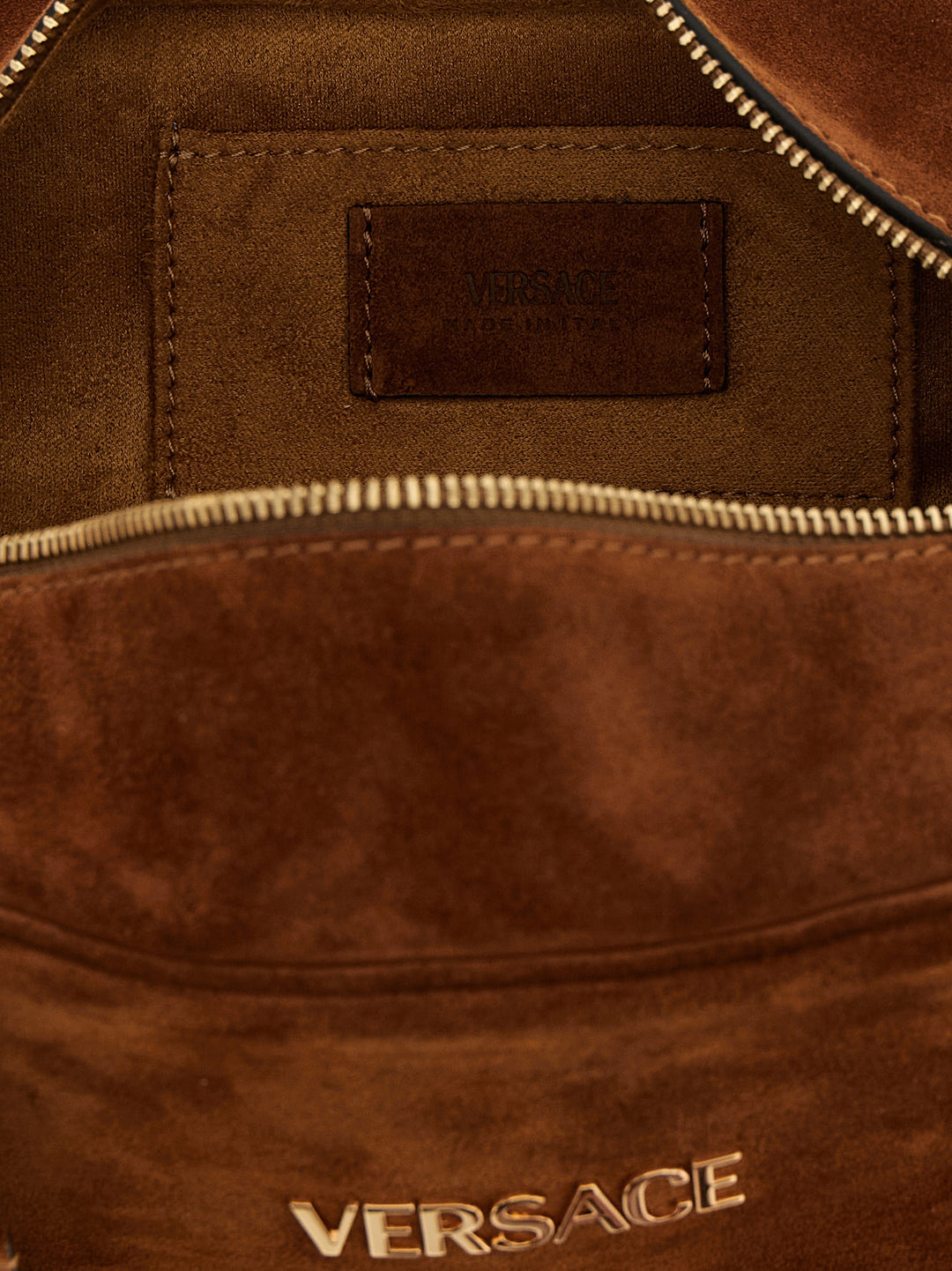 Versace Versace Tag Borse a Spalla e Tracolla - Marrone | d7dcc519e8fbafcac14489a6c4da3914145d709e