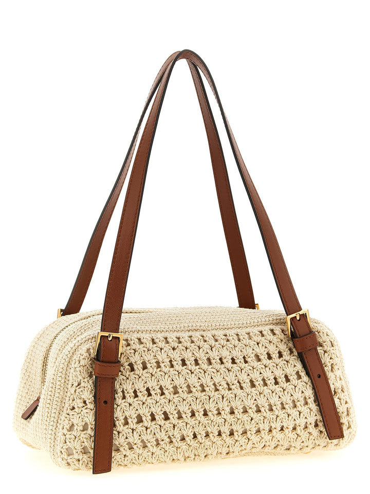 Versace Versace Tag Borse a Spalla e Tracolla - Beige | eac0a6b2d774f7ac5d7bf6973449e24bbae7645a