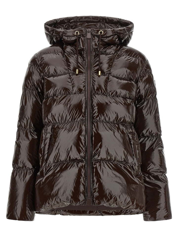 Pinko Eleodoro Puffer Jackets - Marrone | 1a71e7db113382fd543712aab0bafe4d52af58ab