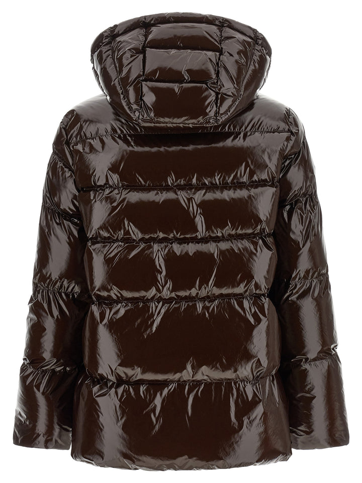 Pinko Eleodoro Puffer Jackets - Marrone | 1145e7e7dc9dba0980f64e6a319f0e1ec92c7681