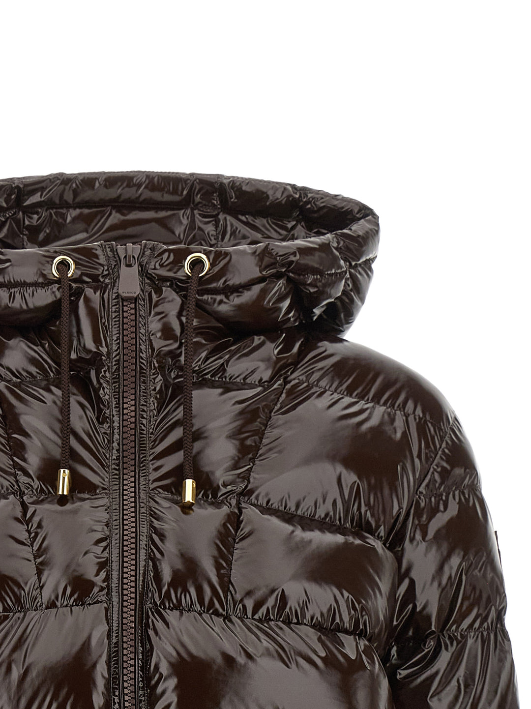 Pinko Eleodoro Puffer Jackets - Marrone | b9cb91a743f3174c1d40603d02e6c687a262ad3b