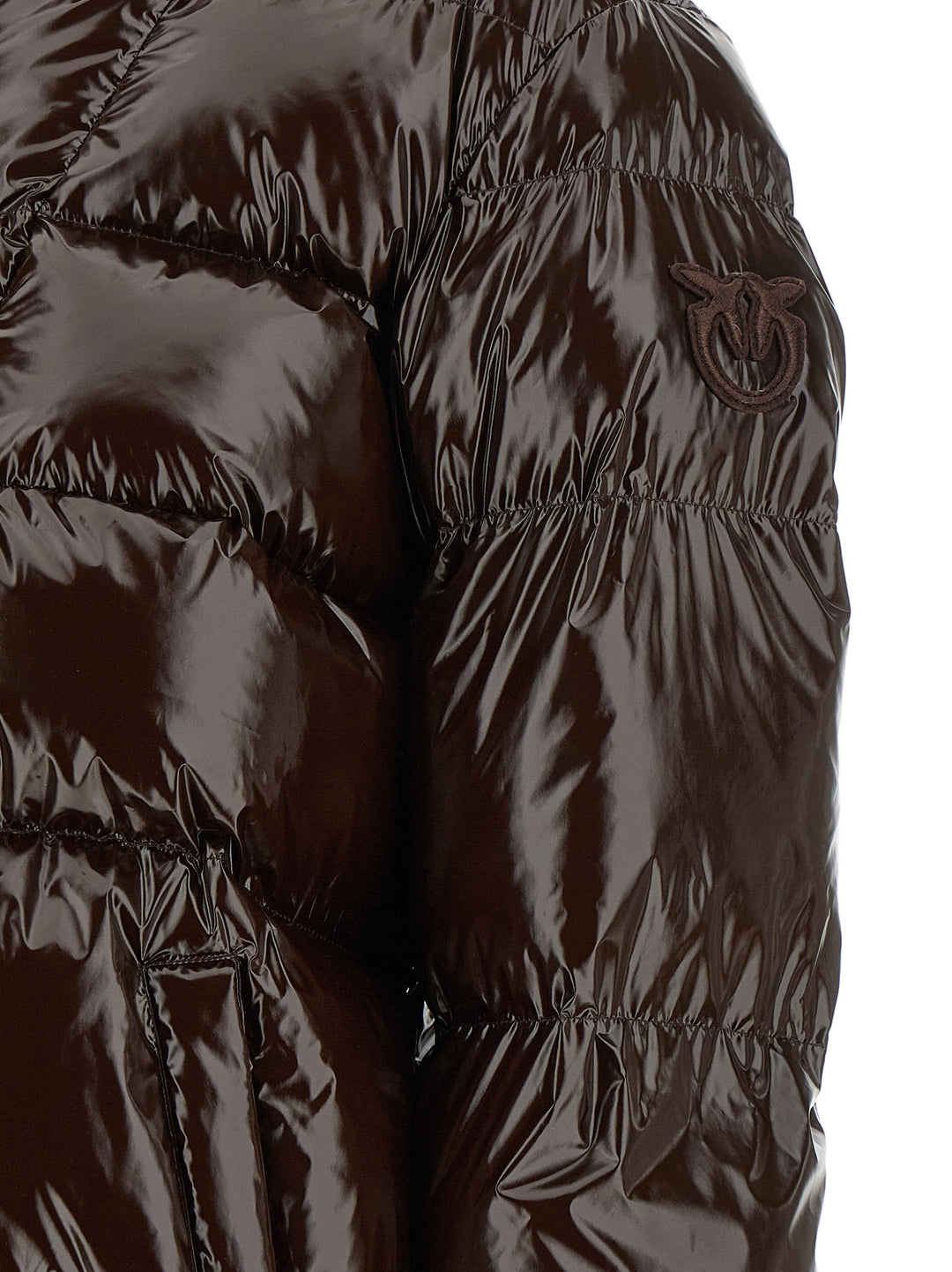 Pinko Eleodoro Puffer Jackets - Marrone | 5c5a076b8276f5334d9262e74b05a64bb27b7893