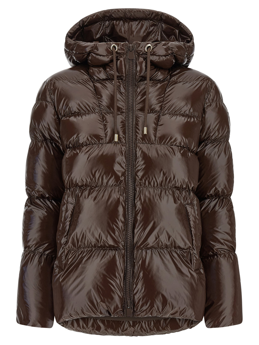 Pinko Eleodoro Puffer Jackets - Marrone | f45e96a7a2262b9e4d3eabbac6e5a850ceffe43c
