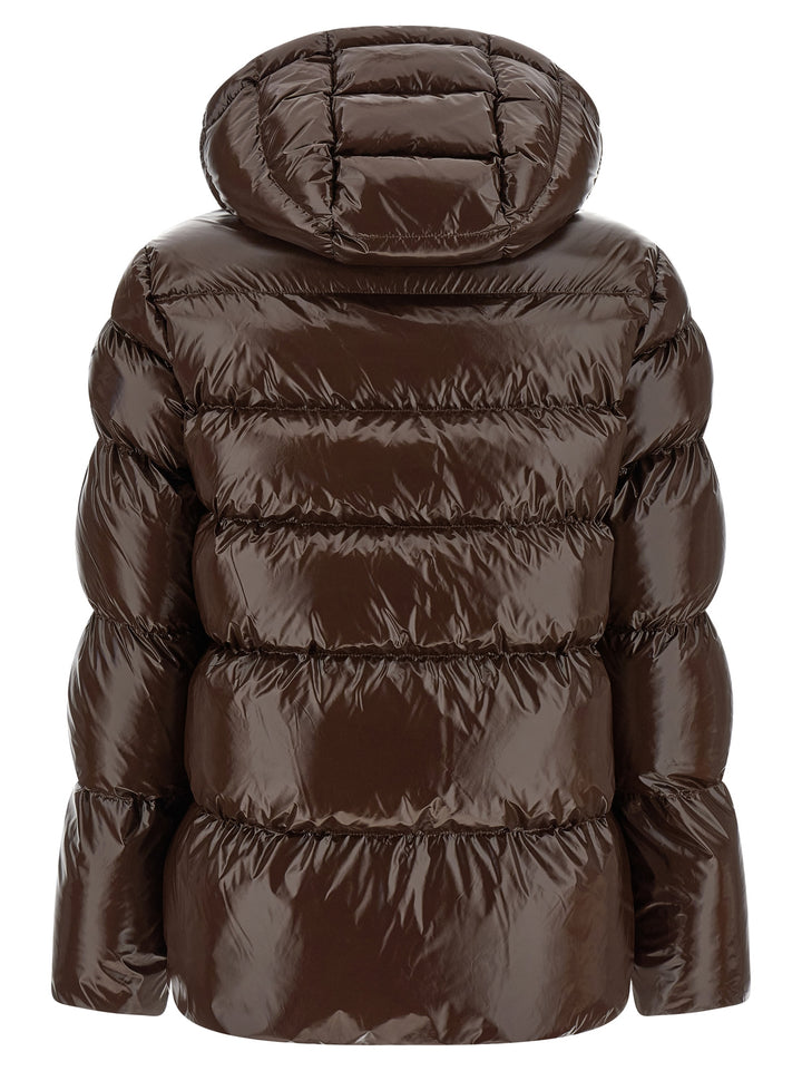 Pinko Eleodoro Puffer Jackets - Marrone | f56f37047ca2becd311a8b2706f23b91a96439e7