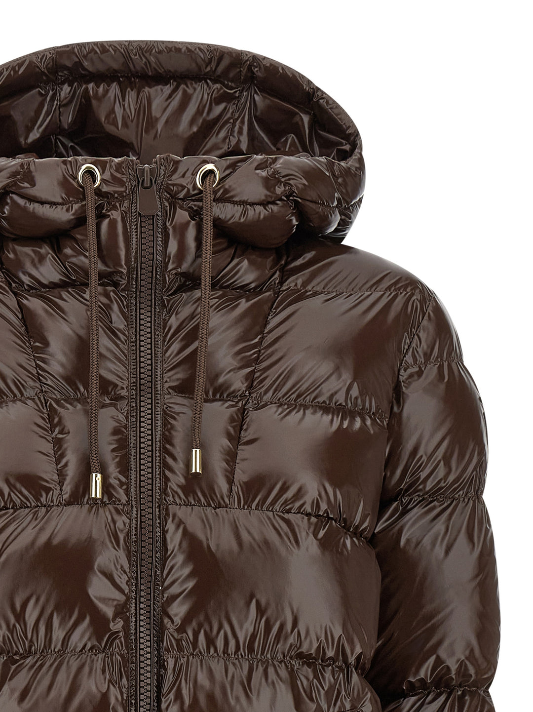 Pinko Eleodoro Puffer Jackets - Marrone | fc622f65140bef809a9b165865af0e5c6b01373a