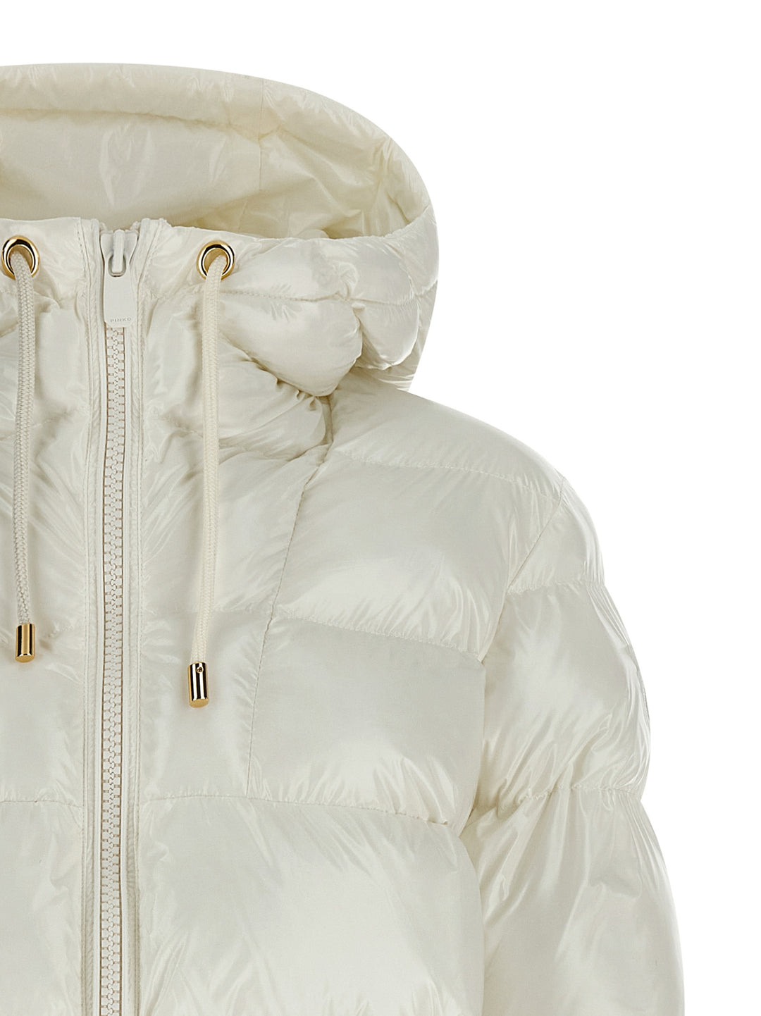 Pinko Eleodoro Puffer Jackets - Bianco | 49af07590e30dde180e2f24f8d1623ff27d422c6