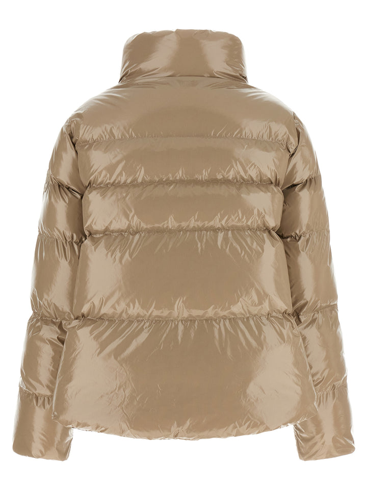 Pinko Mirco Puffer Jackets - Beige | 071ecb20e3a572c4b88c9efd3c8a1bfb77fdb182