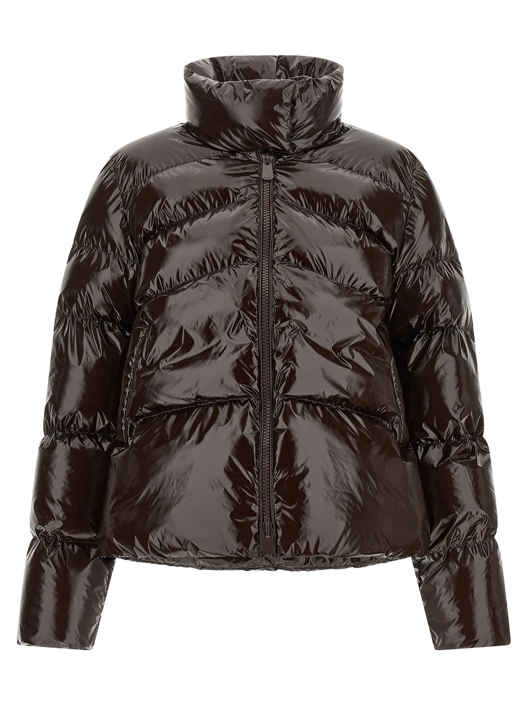 Pinko Love Birds Puffer Jackets - Marrone | 606e17150099204640b5b20a52efd27d8154b7c5