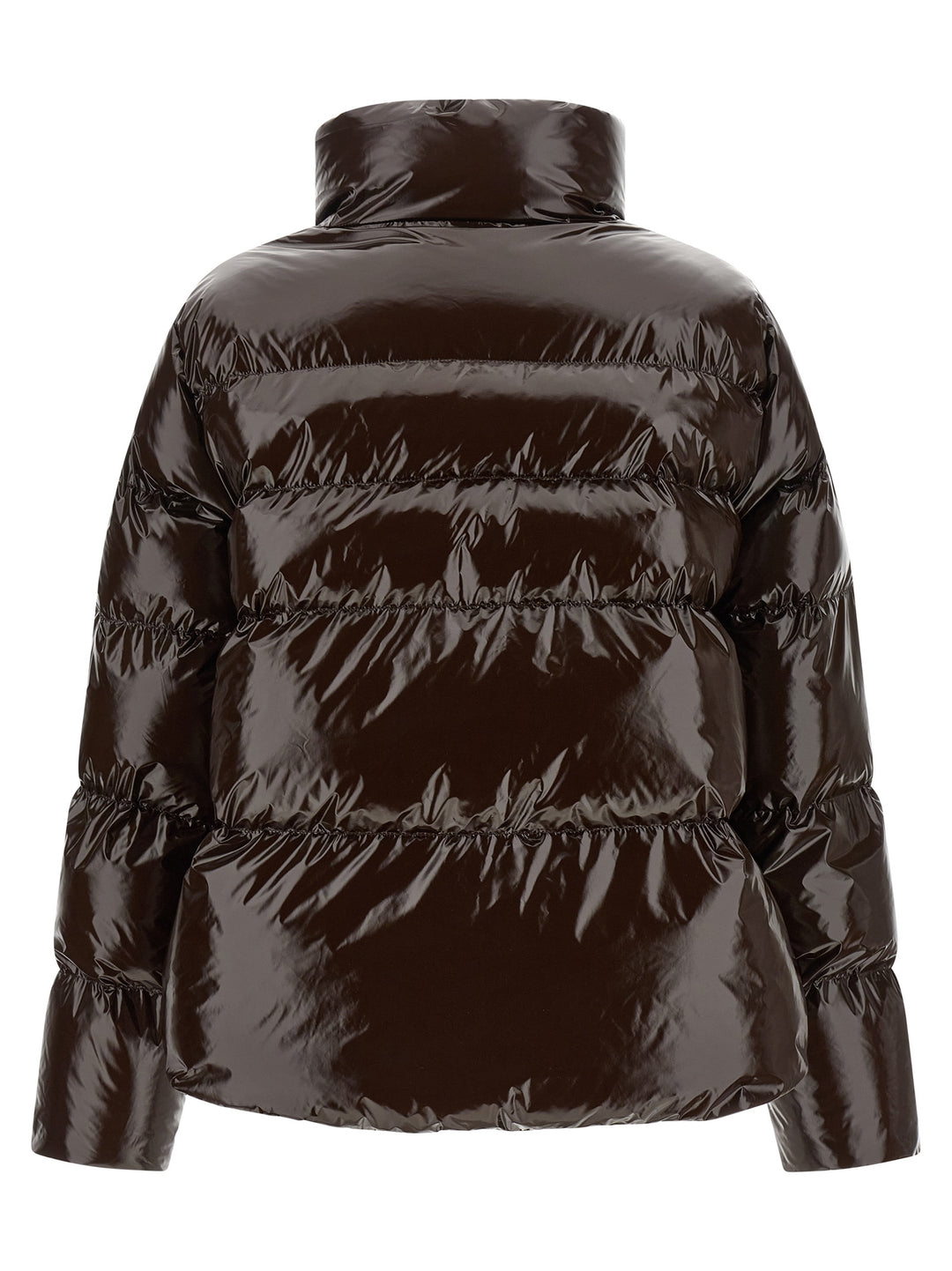 Pinko Love Birds Puffer Jackets - Marrone | d7500d020cf1ff7e3ac30610b47f5624da0977d3