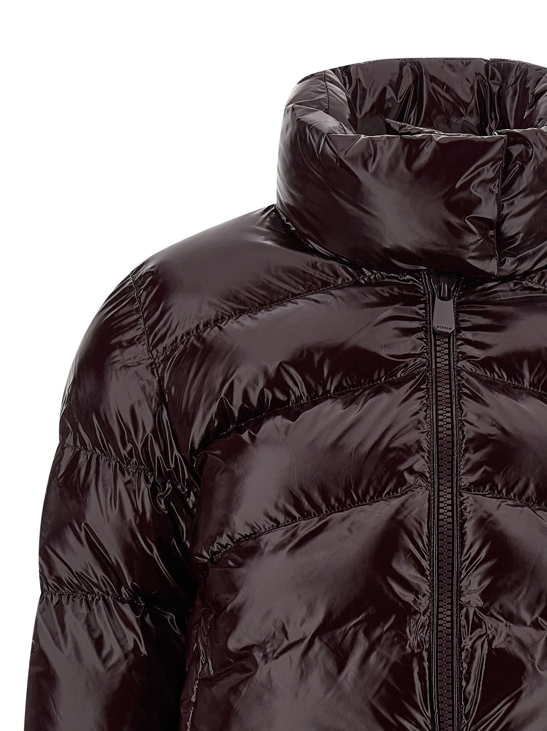 Pinko Mirco Puffer Jackets - Bordeaux | 676e4a9f75936bd3b63402ab25a51fa69b0a0ac9
