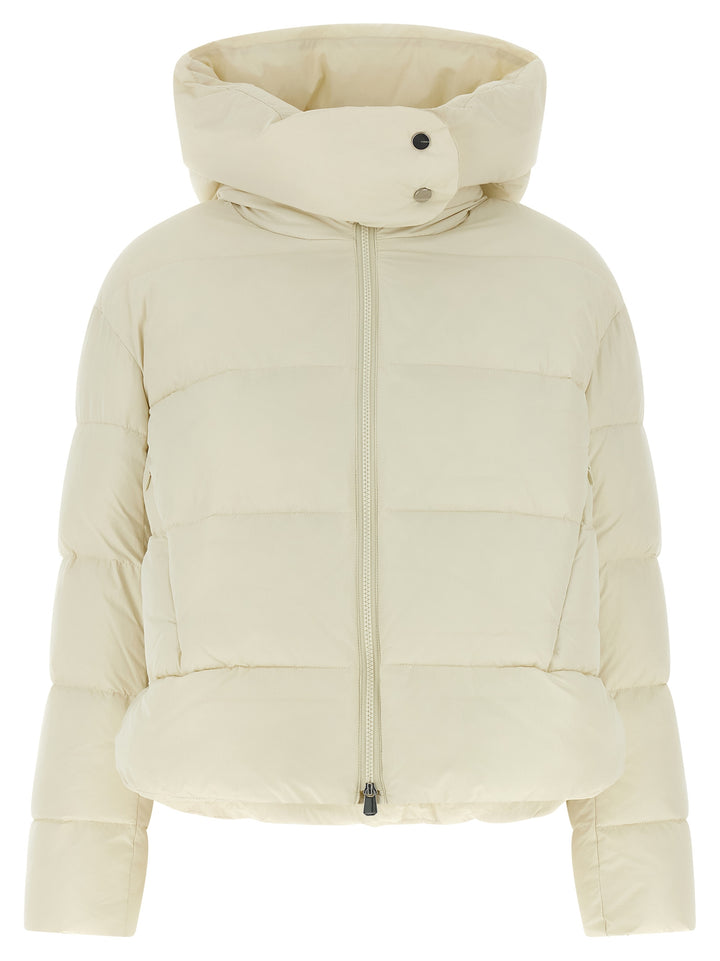 Pinko Love Birds Puffer Jackets - Beige | d0966ff7afacf4336cb1492ecb29f018b6b12fc9