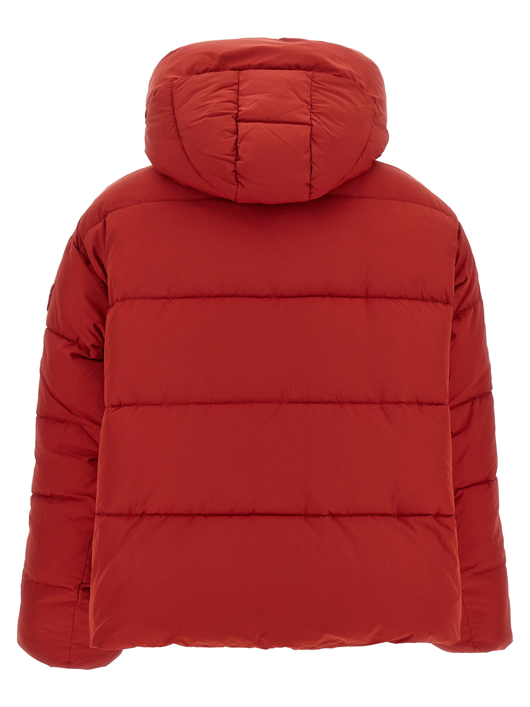 Pinko Matt Finish Down Jacket Puffer Jackets - Rosso | 4697635de56b48d61d47b1eeab60f30789a372ae