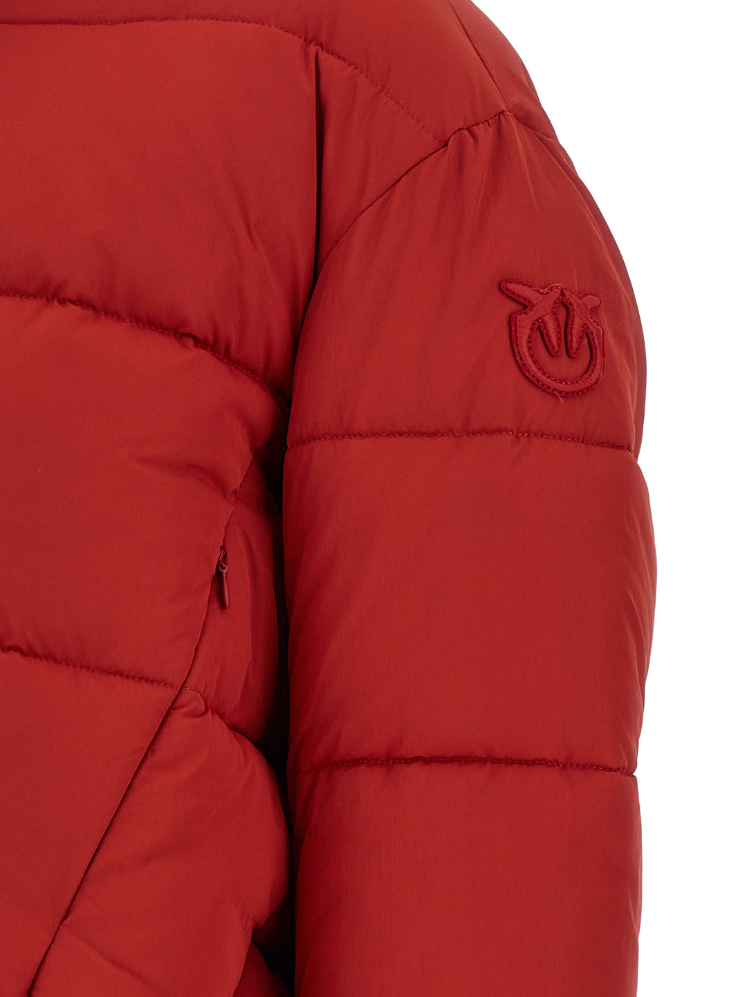 Pinko Matt Finish Down Jacket Puffer Jackets - Rosso | b10206012ebe74193c8dd0a36c3144eec1c7eb2e