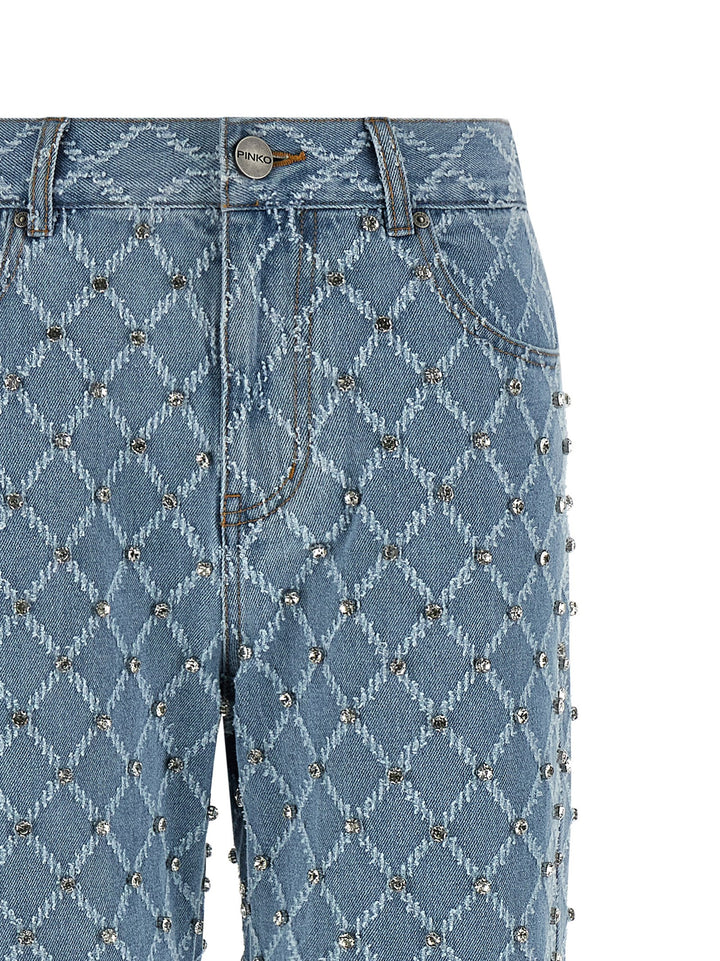 Pinko Wanda Jeans - Celeste | d4fbc1ef547edd7b4f780e486615775c31f4e9ee