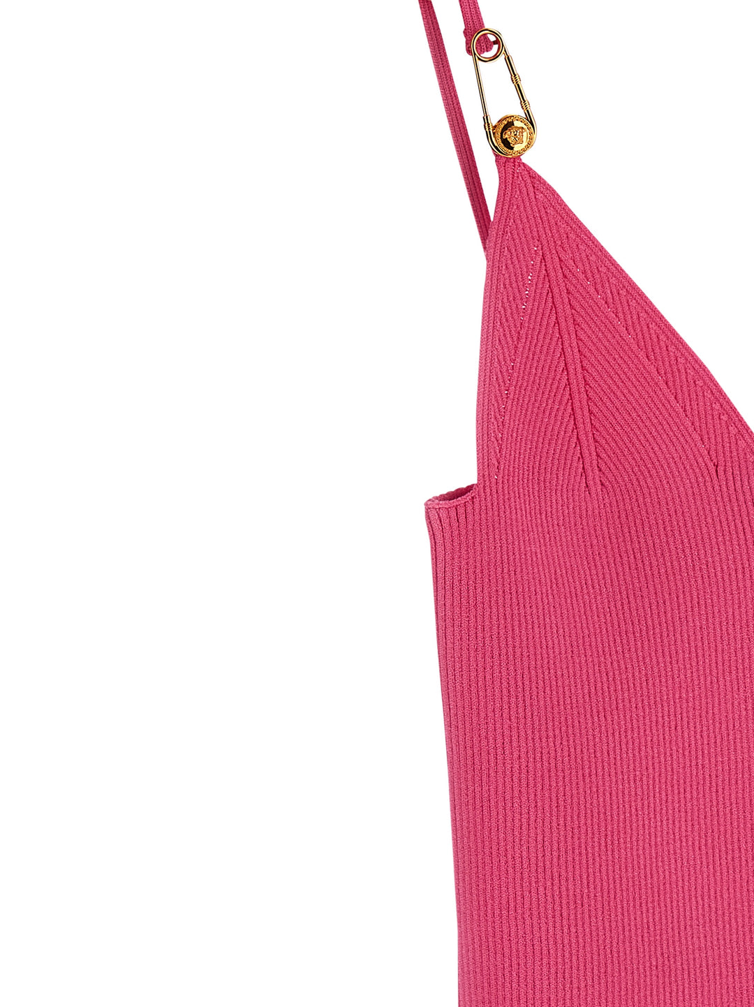Versace Safety Pin Top - Fucsia | 7239b60f3ec99cf2ddb2220ada16e135aa0b8a37