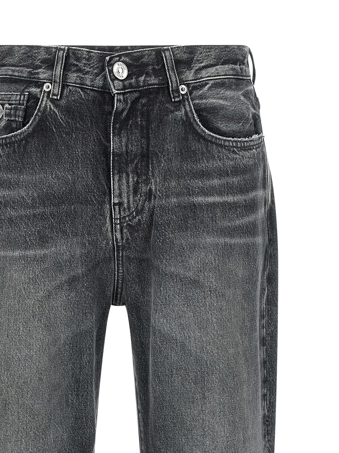 Versace Medusa Biggie Jeans - Grigio | 1f04027cb534972d0cc6328567671451fc29ce01