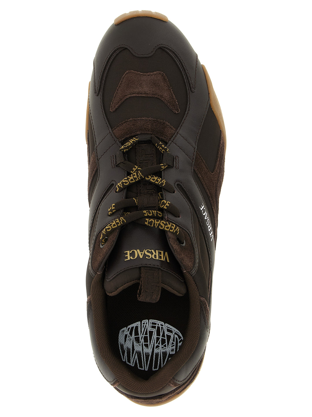 Versace Galaxia Sneakers - Marrone | 74f2f0a57a47d3f1567c10451fecb034f33d2f17
