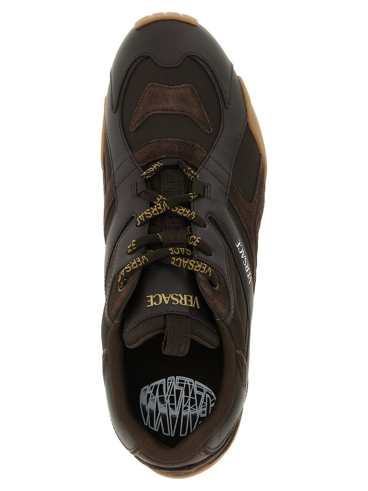 Versace Galaxia Sneakers - Marrone | 74f2f0a57a47d3f1567c10451fecb034f33d2f17