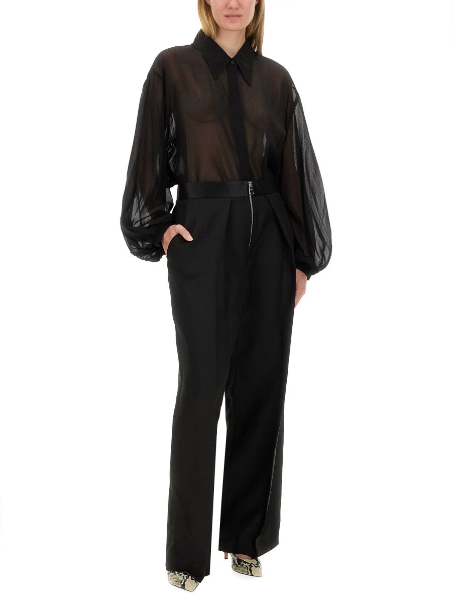 Khaite Pantaloni - Nero | Wanan Luxury