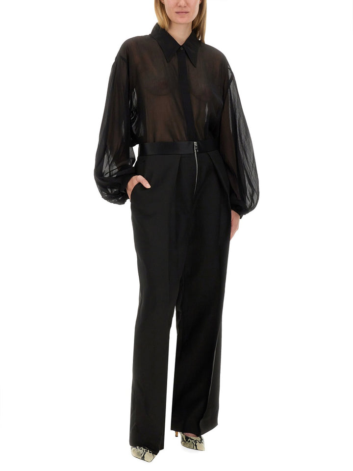 Khaite Pantaloni - Nero | Wanan Luxury