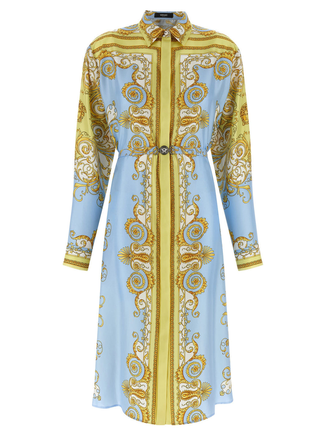 Versace Spring Barocco Abiti - Celeste | e4c15419d7d7759086d0e0176dd4a684e6cceedd
