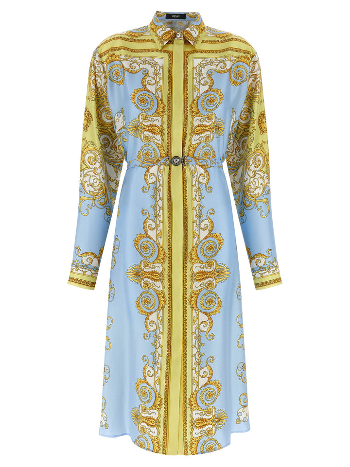 Versace Spring Barocco Abiti - Celeste | e4c15419d7d7759086d0e0176dd4a684e6cceedd