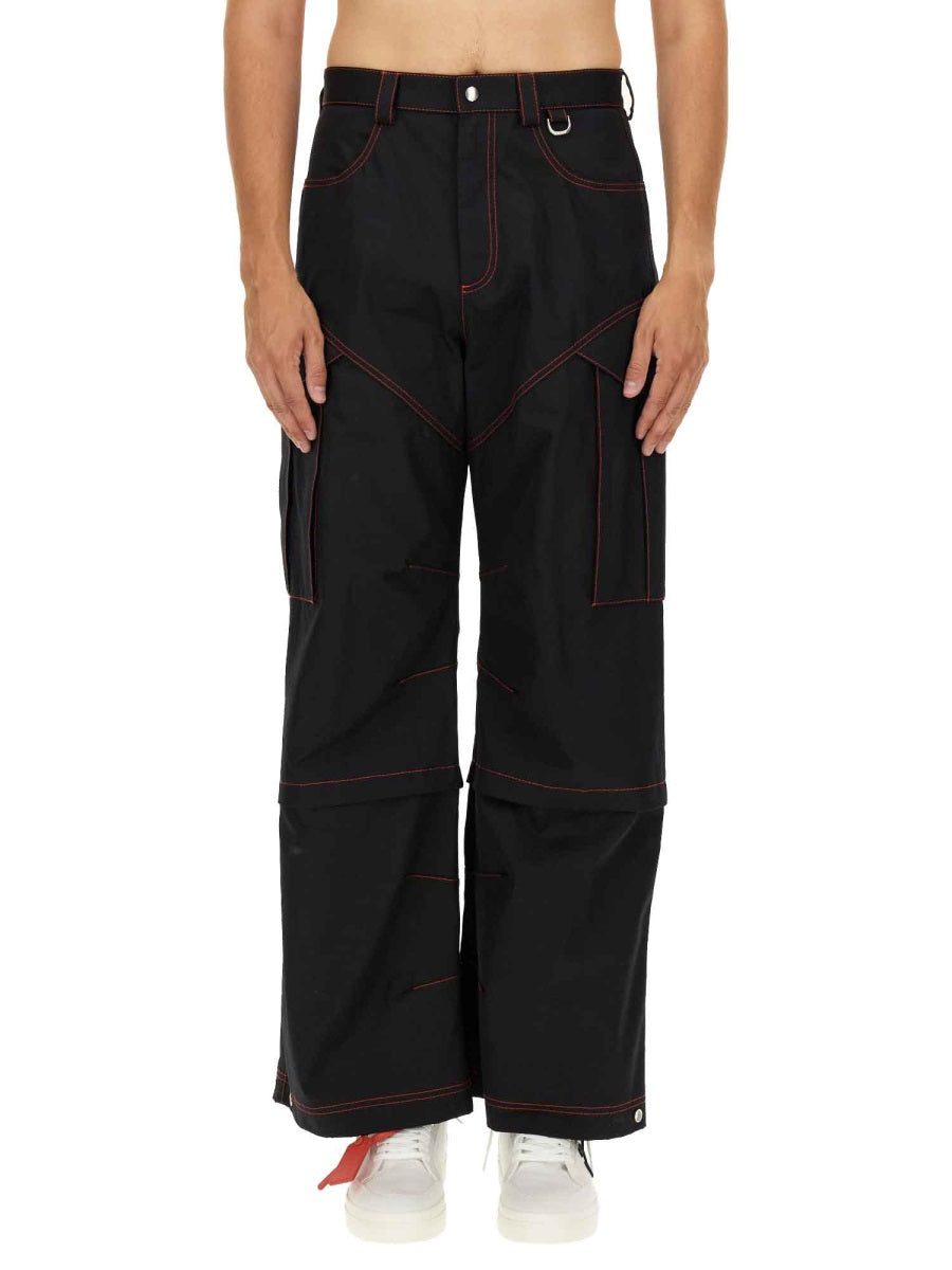 Off-White Pantaloni - Nero | Wanan Luxury