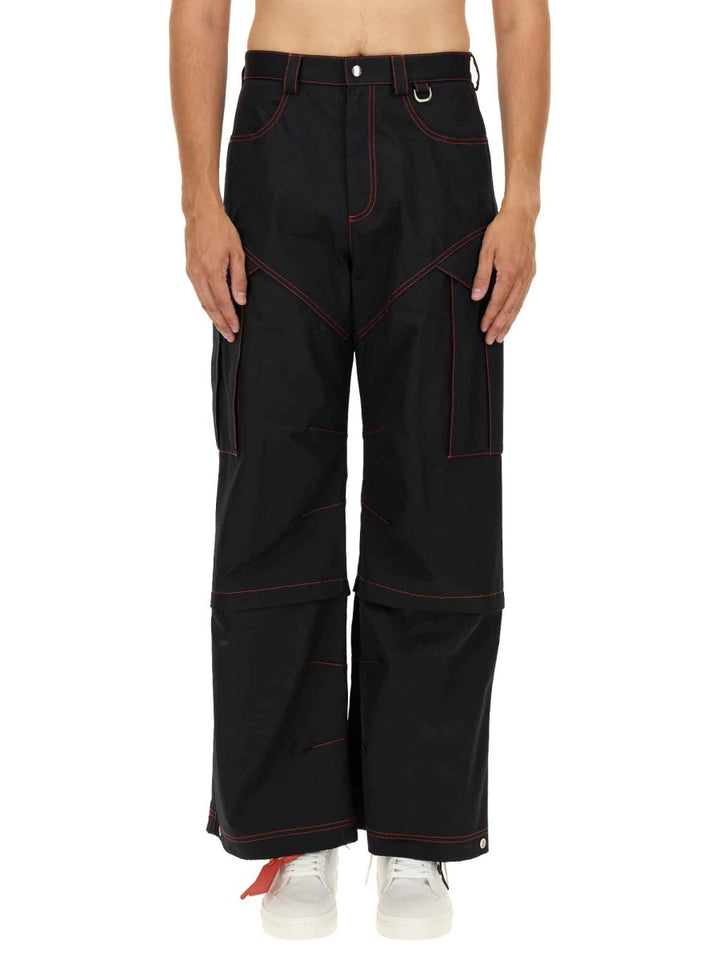 Off-White Pantaloni - Nero | Wanan Luxury