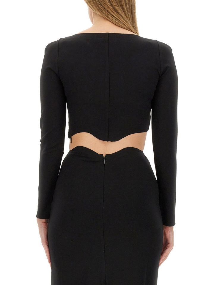 Staud Top - Nero | Wanan Luxury