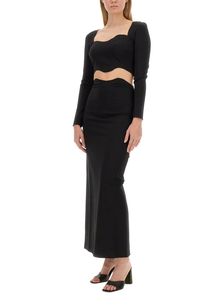 Staud Top - Nero | Wanan Luxury