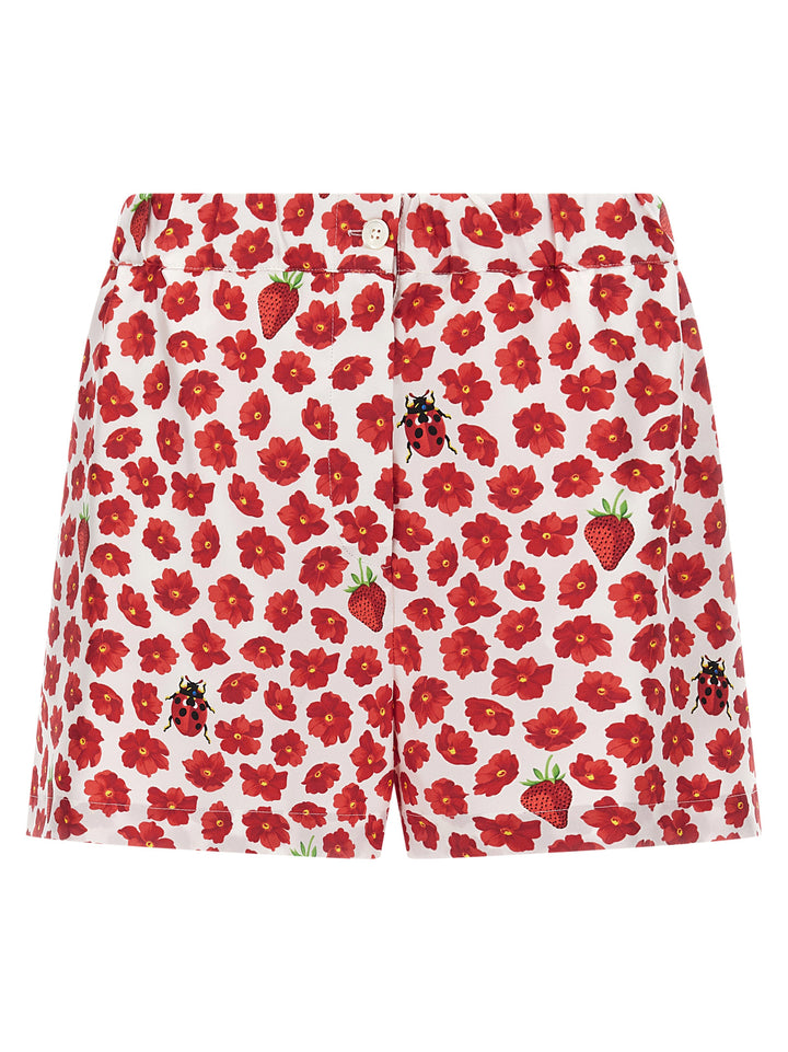 Versace Strawberry Garden Bermuda e Short - Multicolor | ce18594a37013a997aa3efec36e73d6684cbd302