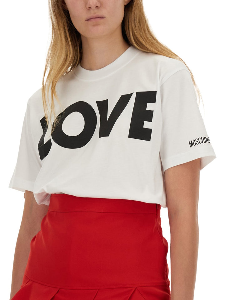 Moschino T shirt - Bianco | Wanan Luxury