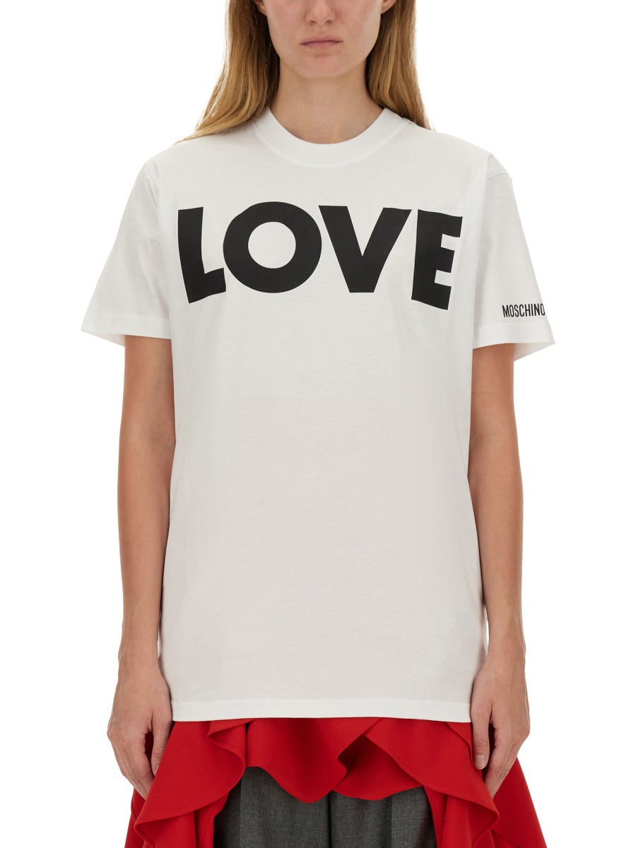 Moschino T shirt - Bianco | Wanan Luxury