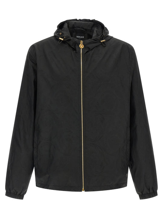 Barocco Puffer Jackets Nero