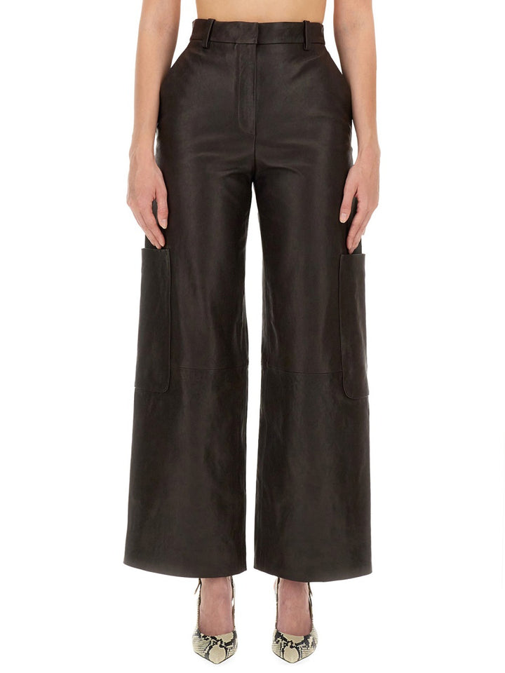 Khaite Pantaloni - Marrone | Wanan Luxury